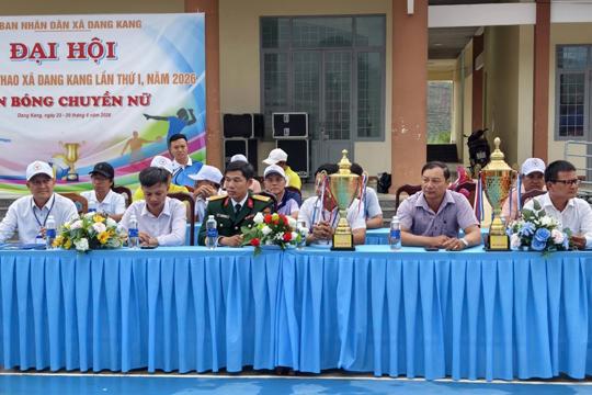 Xã Dang Kang tổ chức thành công đại hội thể dục thể thao lần thứ I, năm 2026