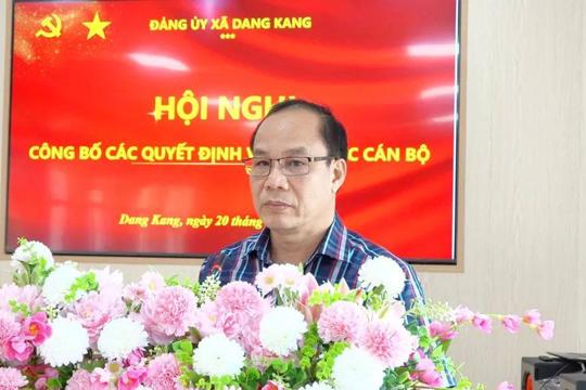 Đảng ủy xã Dang Kang công bố các quyết định về công tác cán bộ