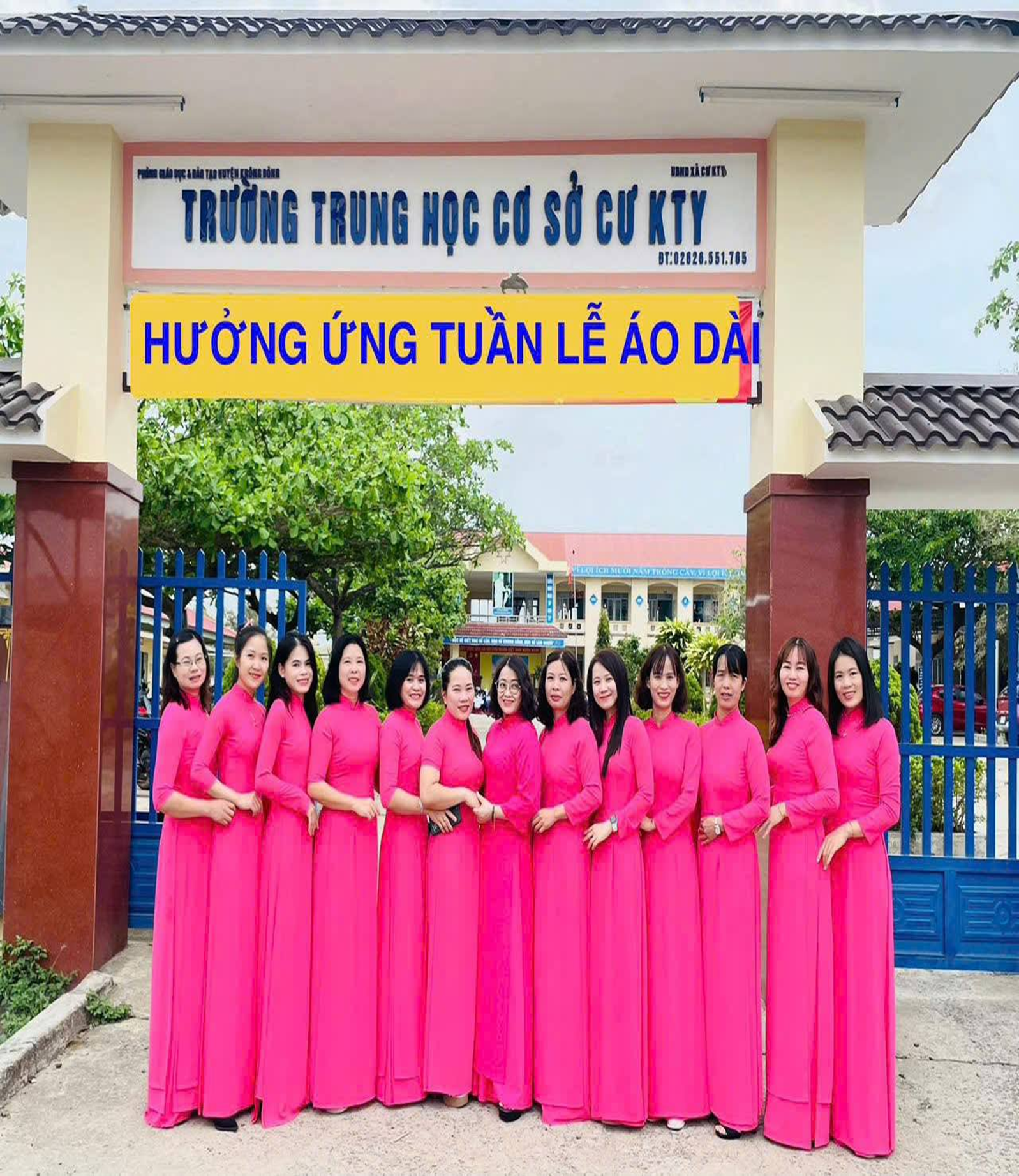 Phụ nữ xã Dang Kang hưởng ứng “Tuần lễ Áo dài” năm 2026