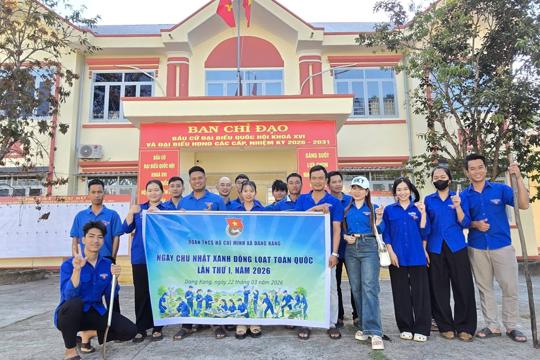 Ngày chủ nhật xanh đồng loạt toàn quốc 2026