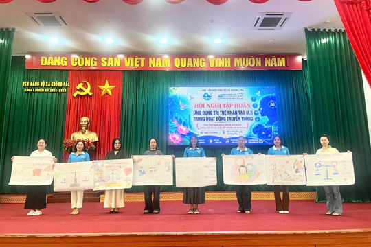 Ứng dụng Trí tuệ nhân tạo (AI): Bước đột phá nâng cao chất lượng truyền thông Dự án 8 tại cơ sở