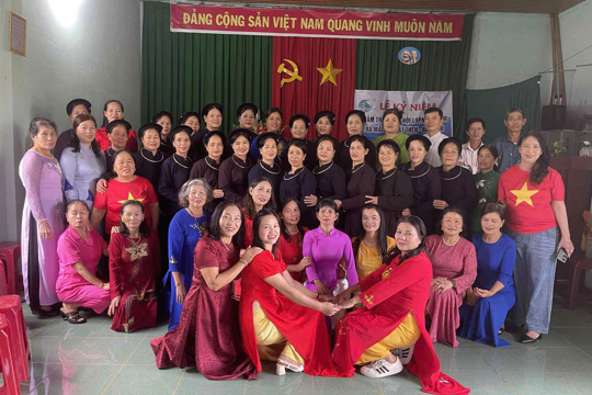 Từ công tác Hội đến đồng hành cùng hội viên phát triển kinh tế 