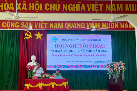 Lắng nghe phụ nữ nói để thấu hiểu, đồng hành và hành động tại xã Xuân Lãnh