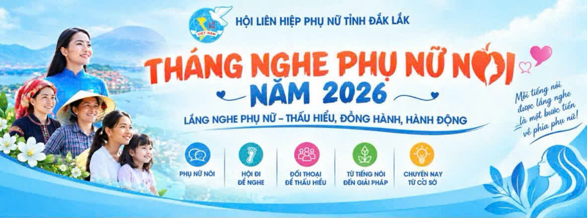 KHẢO SÁT "THÁNG NGHE PHỤ NỮ NÓI"