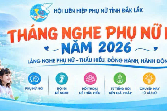 KHẢO SÁT "THÁNG NGHE PHỤ NỮ NÓI"
