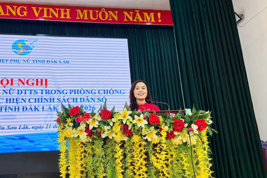 Hội Liên hiệp Phụ nữ tỉnh Đắk Lắk phối hợp với Sở Dân tộc và Tôn giáo, xã Liên Sơn Lắk tổ chức Hội nghị “Giải pháp hỗ trợ phụ nữ dân tộc thiểu số trong phòng chống tảo hôn và thực hiện chính sách dân số trên địa bàn tỉnh Đắk Lắk”