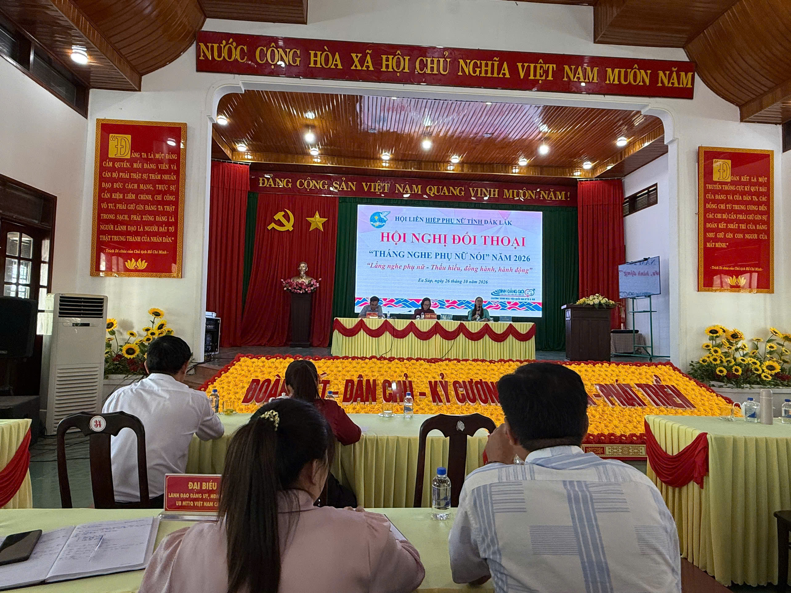 HỘI LHPN TỈNH ĐẮK LẮK - THIẾT THỰC CHUỖI DIỄN ĐÀN, ĐỐI THOẠI “THÁNG NGHE PHỤ NỮ NÓI” NĂM 2026