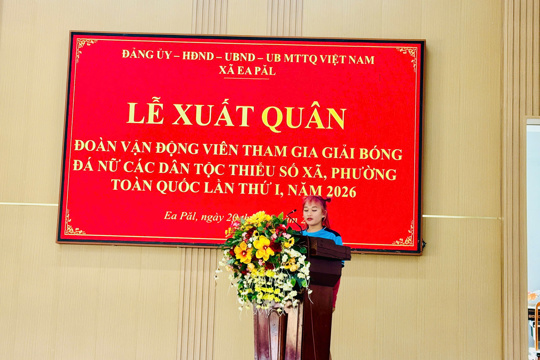 Hội LHPN xã Ea Păl – Đồng hành cùng phụ nữ, lan tỏa tinh thần thể thao, đoàn kết và khát vọng vươn lên!