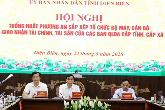 VPUB – Hội nghị thống nhất phương án sắp xếp các Ban QLDA và bàn giao tài chính, tài sản