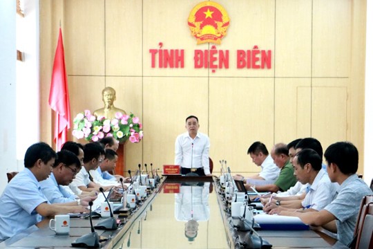 VPUB - Điện Biên họp Ban Chỉ đạo tuyển sinh THPT năm học 2026-2027