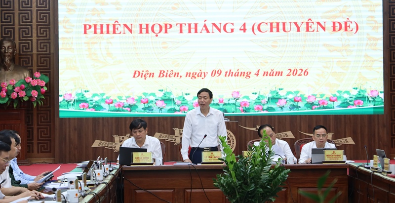 UBND tỉnh phiên thường kỳ tháng 4/2026 (Chuyên đề)