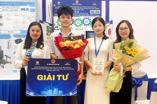 VPUB - Tỉnh Điện Biên đạt giải Tư tại Cuộc thi nghiên cứu khoa học, kỹ thuật cấp quốc gia dành cho học sinh THCS và THPT năm học 2025-2026.